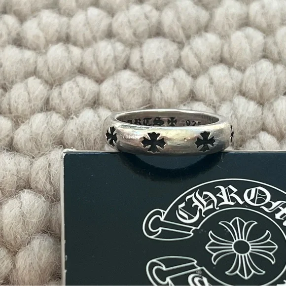 CHROME HEARTS NEGATIVE E PLUS RING